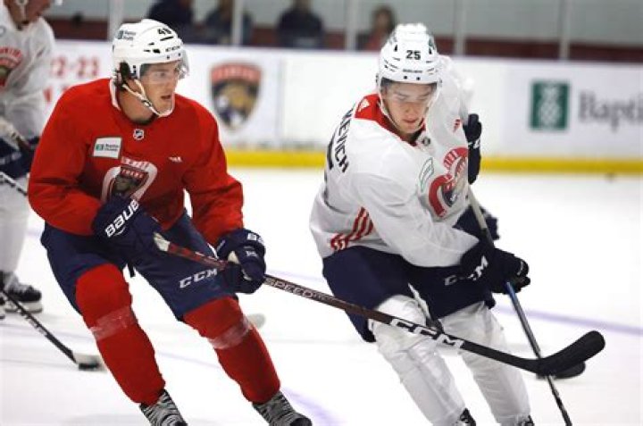 
Florida Panthers |	Recent first-round pick Mackie Samoskevich eyeing Florida Panthers’ roster spot	