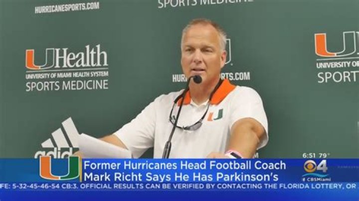 	Former UM coach Mark Richt announces he has Parkinson’s disease	