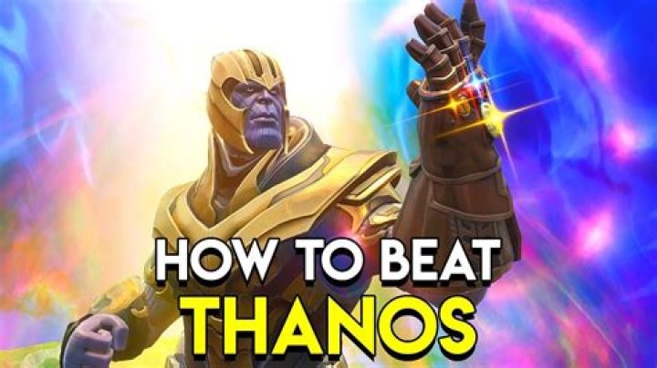 Fortnite: How to Beat Thanos