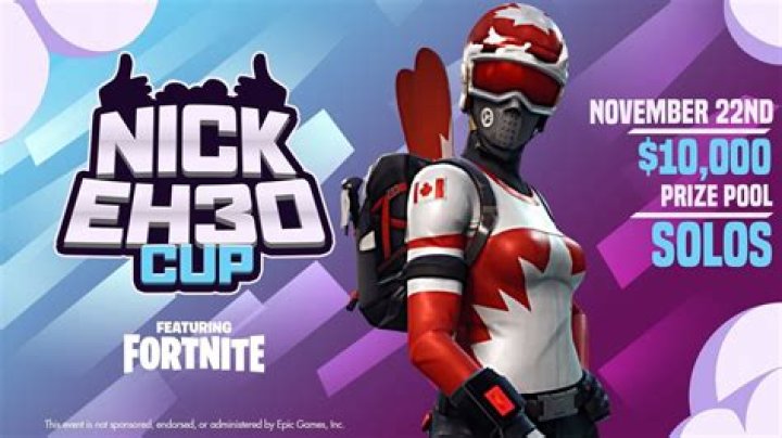 Fortnite Nick Eh 30 Cup: Tournament Results