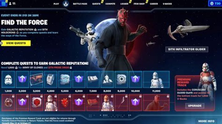 Fortnite Star Wars Day LIVE: Skins coming back to Item Shop?