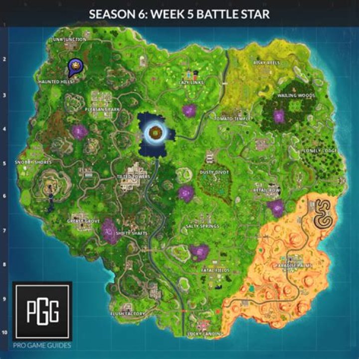 Fortnite Week 5 Secret Star: Where the Season 6 Week 5 Secret Star Is