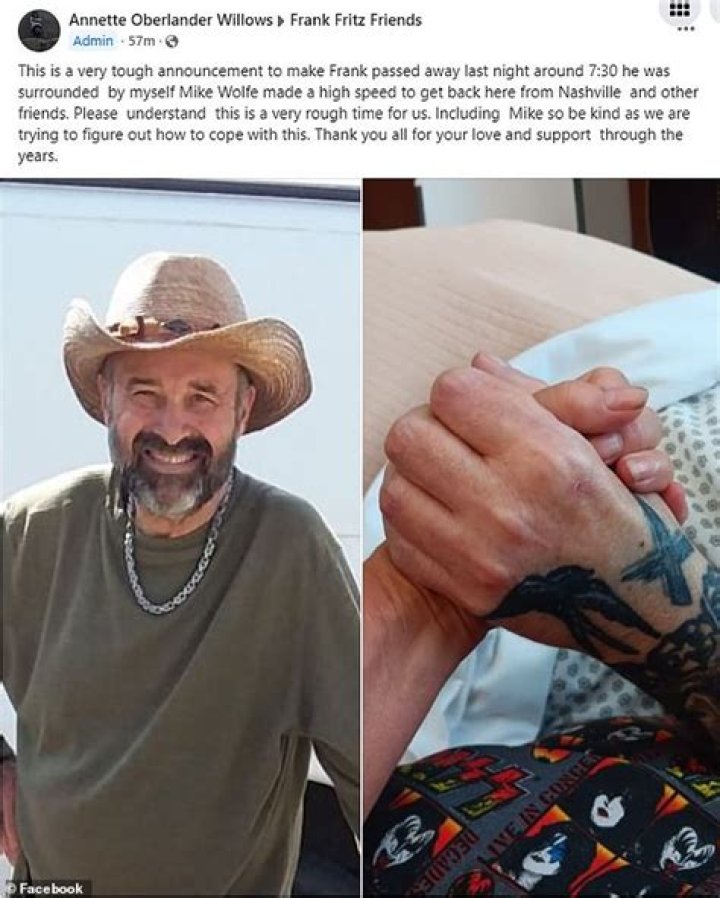 Frank Fritz: Has He Passed Away?
