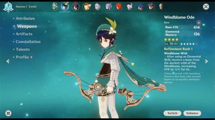Genshin Impact: How to Get the Windblume Ode