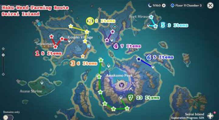 Genshin Impact Naku Weed Location Guide
