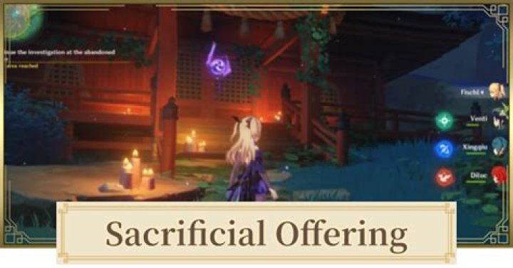 Genshin Impact Sacrificial Offering world quest walkthrough