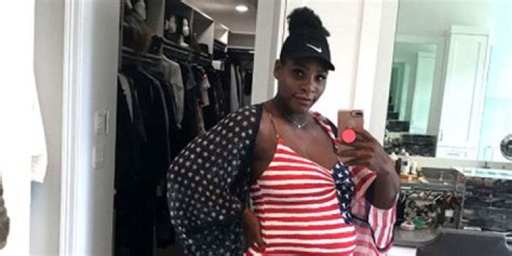 GET THE LOOK! SERENA WILLIAMS’ PATRIOTIC SWIMSUIT COSTS $30
