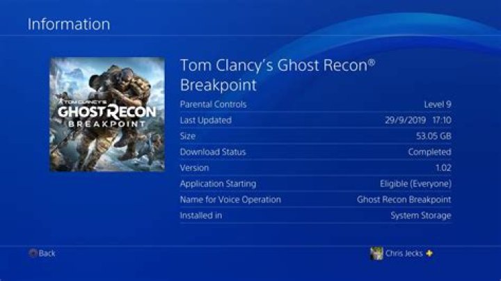 Ghost Recon Breakpoint: What the Download & Install Size Is (PS4, Xbox One, PC)