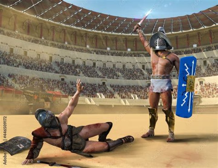 	GLADIATOR WAS KILLED IN FIT OF RAGE, JURY TOLD	
