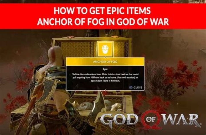 God of War: How to Get Anchor of Fog