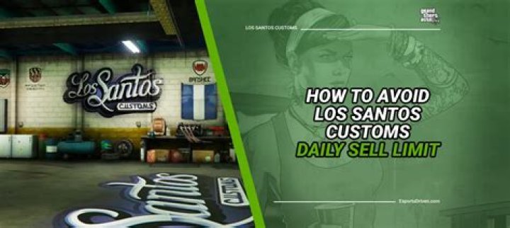 GTA Online: How to avoid Los Santos Customs daily sell limit