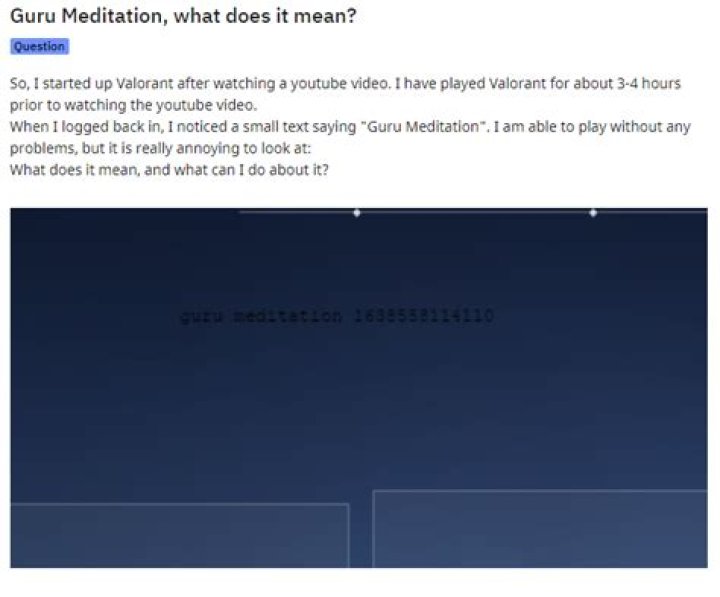 Guru Meditation Valorant: How to Fix