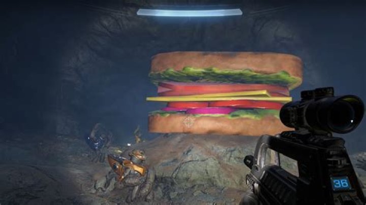 Halo Infinite player finds hilarious giant sandwich easter egg