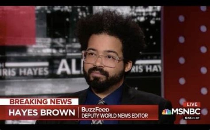 Hayes Brown Bio, Age, Height, Wife, Salary, Net Worth, MSNBC Daily