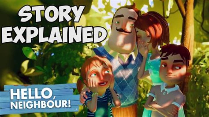 Hello Neighbor Story Explained