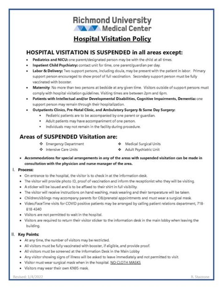 	Hospital visitation policies relax in South Florida as COVID cases decline	