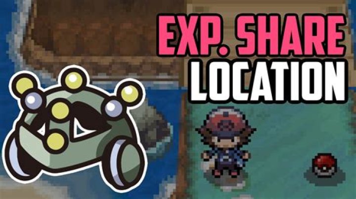 How does Exp. Share work in Pokemon Unite?