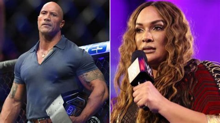 How is Nia Jax related to The Rock?