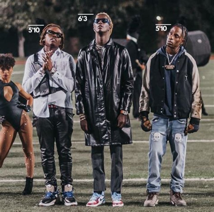 How tall is Travis Scott?