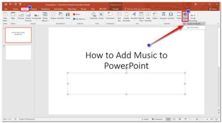 How to Add Music to Your Slideshow on PowerPoint
