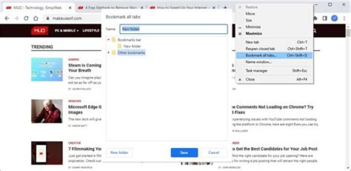 How to Bookmark All Tabs in Chrome, Firefox, Edge, Brave, and Safari