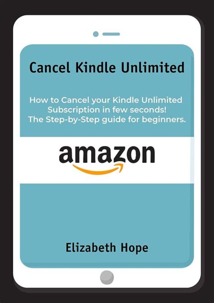 How to Cancel Your Kindle Unlimited Subscription