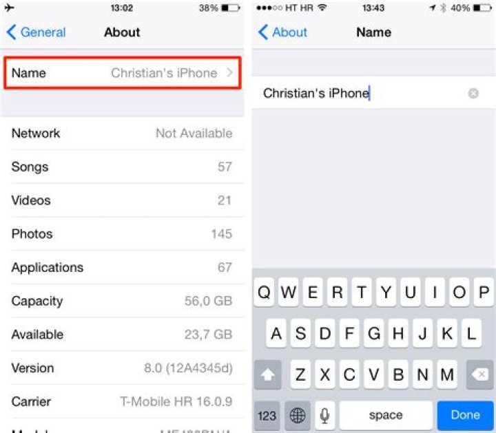How to Change the Name of Your iPhone