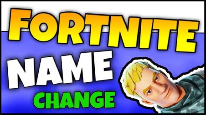 How to change your Fortnite name