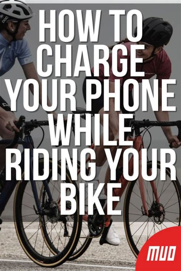 How to Charge Your Phone While Riding Your Bike
