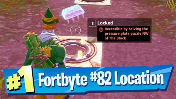 How to Complete Fortnite Fortbyte 82