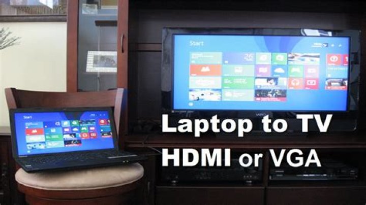 How To Connect A Laptop To A TV