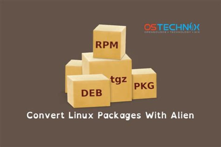 How to Convert Between Linux Packages Using Alien