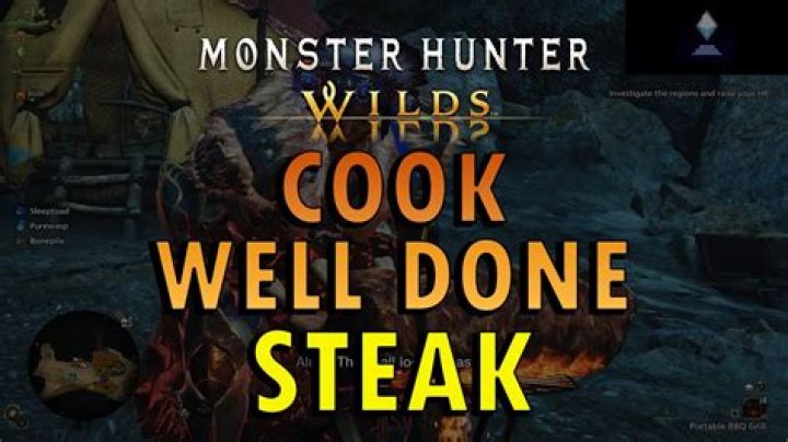 How to cook a Well-Done Steak in Monster Hunter Rise