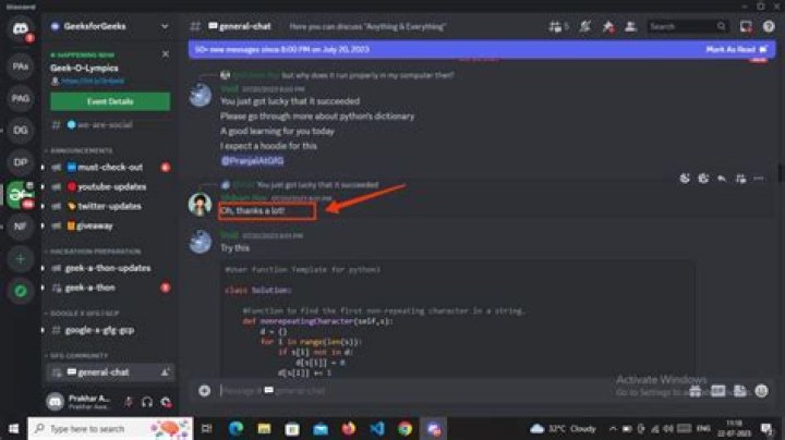 How to Create a Conversation Thread in Discord