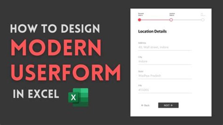 How to Create and Design a VBA User Form