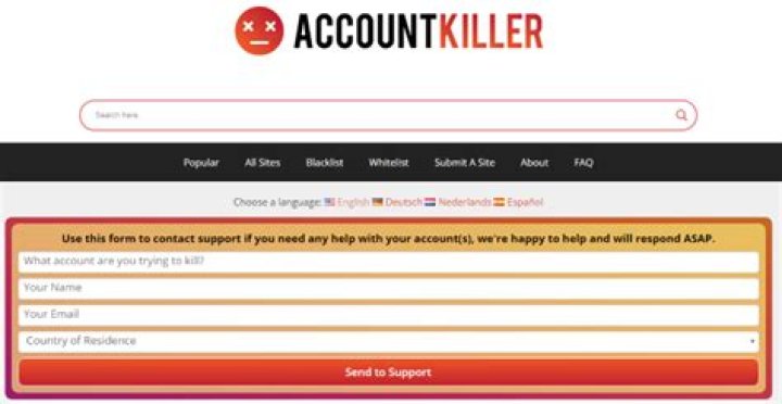 How to Delete Your Old Online Accounts Using AccountKiller
