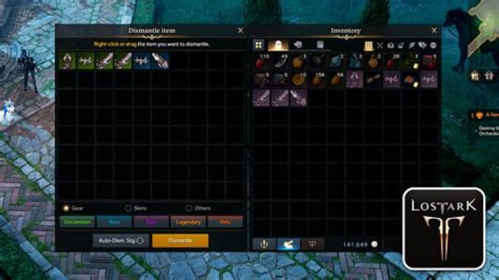 How to Dismantle in Lost Ark