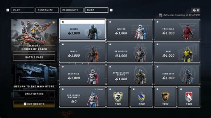 How to Earn HCS Pro Team Skin Bundles in Halo Infinite