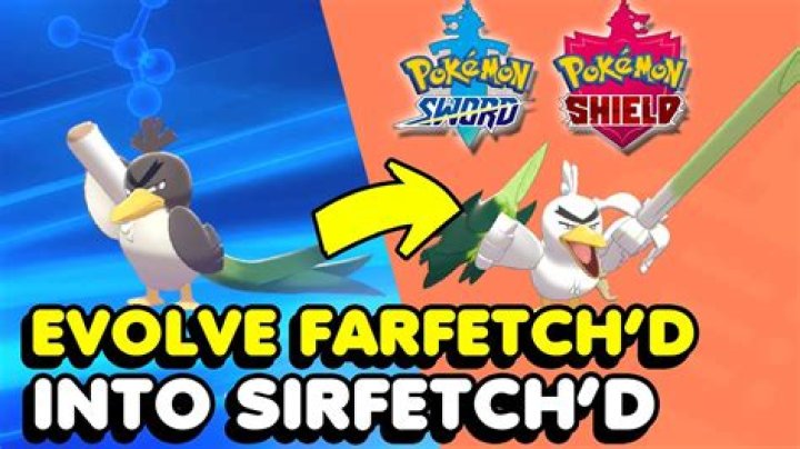 How to evolve Farfetch'd into Sirfetch'd in Pokemon Sword