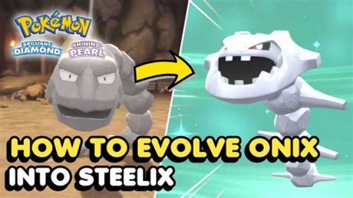How to evolve Onix into Steelix in Pokemon Brilliant Diamond Shining Pearl