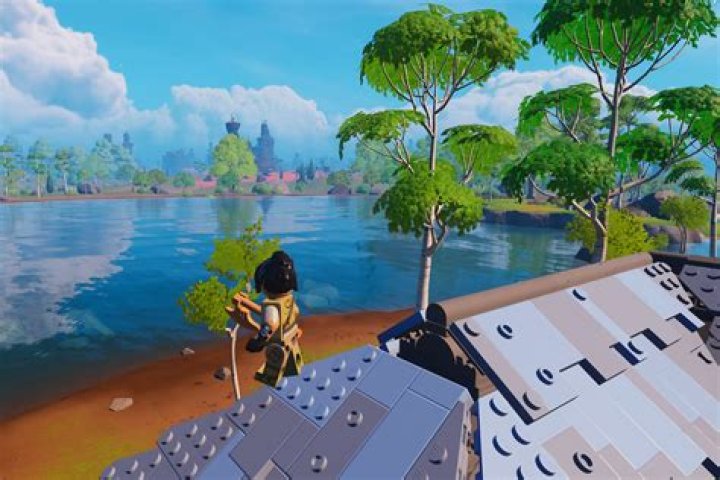 How to find a desert ‘dry valley’ biome in Lego Fortnite
