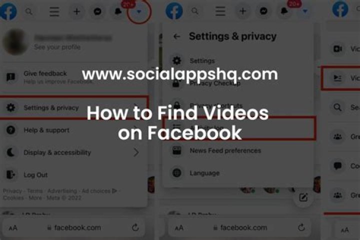How to Find Videos on Facebook