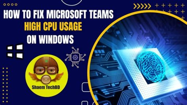 How to Fix Microsoft Teams High CPU Usage on Windows