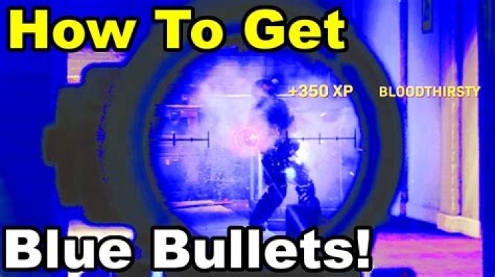 How to Get Blue Bullets in COD