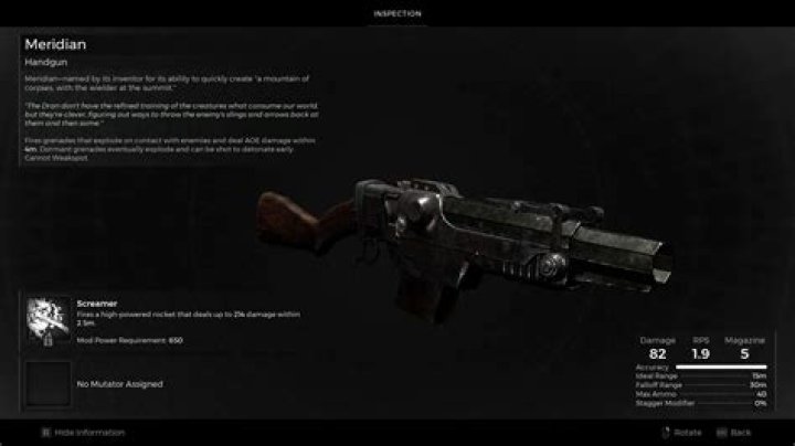 How to get the Meridian handgun in Remnant 2