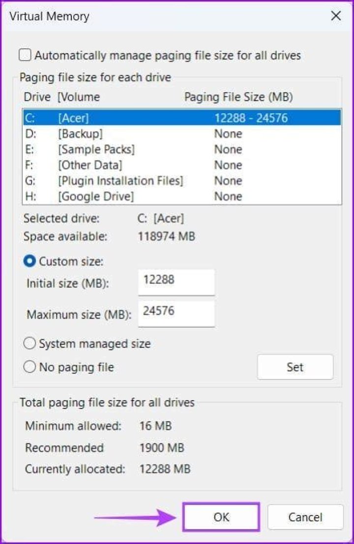 How to Increase Virtual Memory In Windows 11