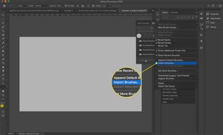 How to Install Brushes in Adobe Photoshop