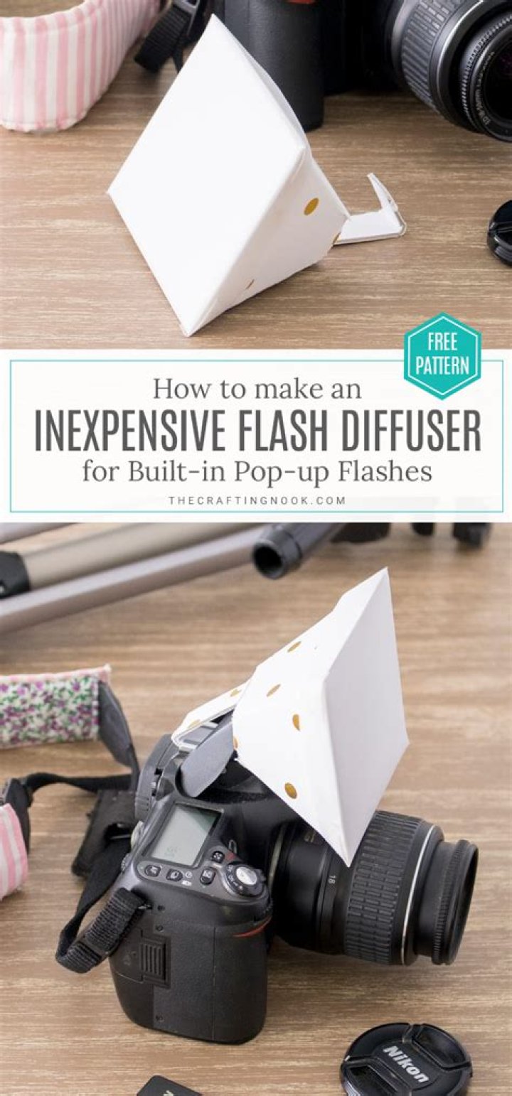How to Make a Pop-Up Flash Diffuser (Quick and Easy DIY in a Pinch)