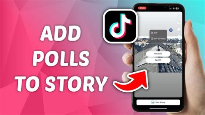 How to make polls on TikTok