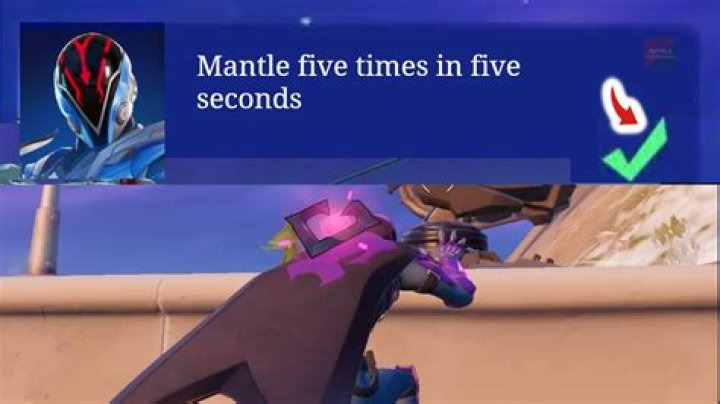 How to Mantle Five Times in Five Seconds in Fortnite